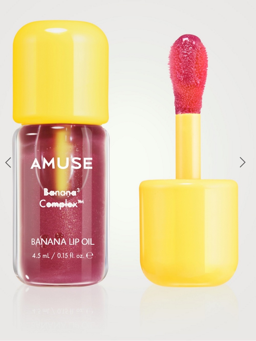 FREE w/ purchase AMUSE SEOUL Banana Lip Oil in shade 06 Rose Sorbet